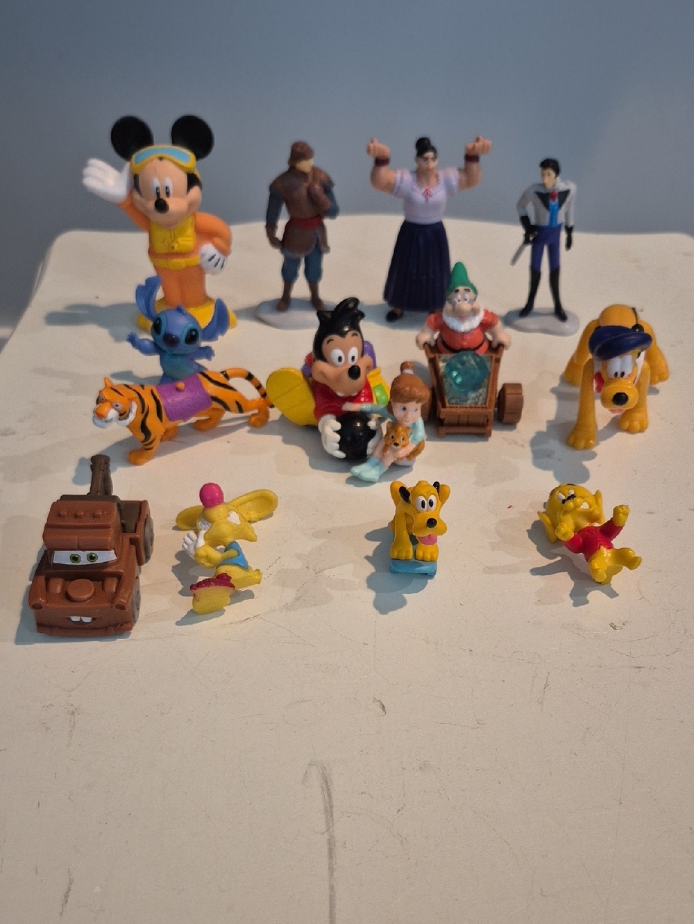 Collection Of Disney Figures Lot Of 14 Some Vintage